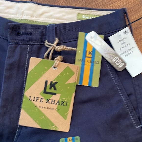 Life Khaki pants, dark blue - Picture 2 of 7